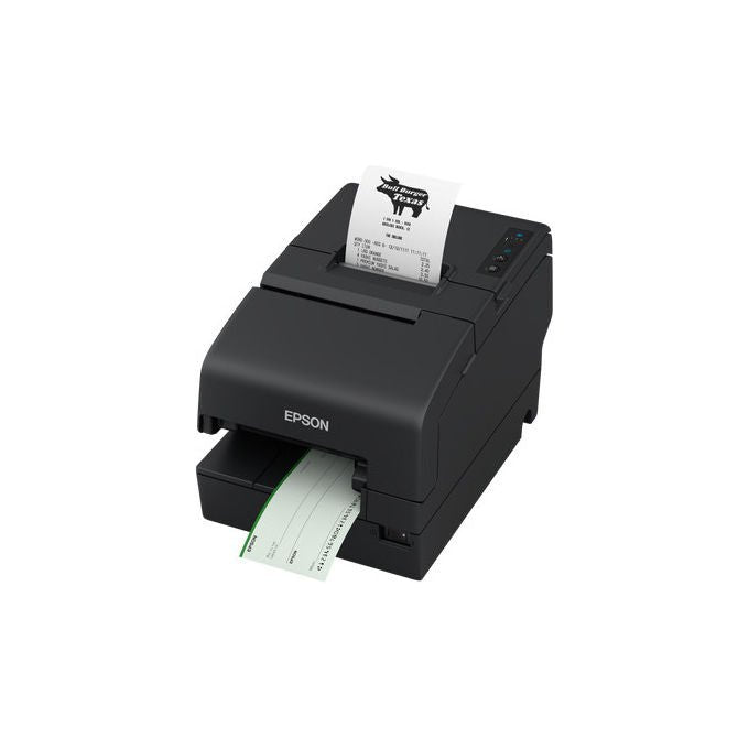 Epson, Stampante POS Termica, Con Cavo e Wireless, TM-H6000VI, Nero