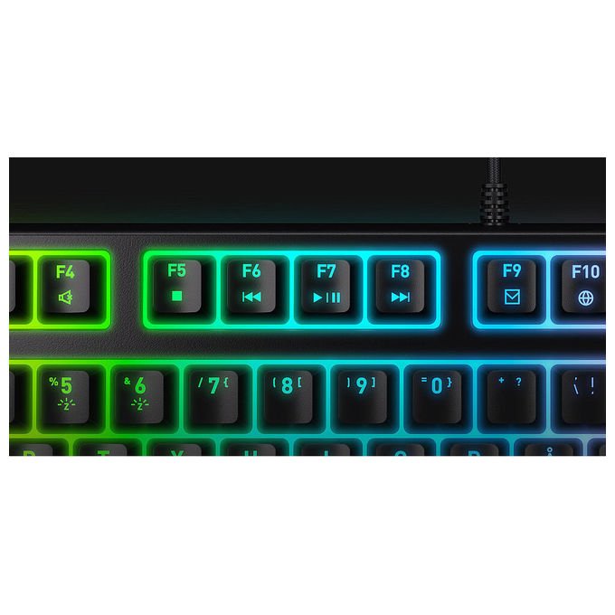 Cherry Xtrfy K4V2, Tastiera Gaming Meccanica TKL RGB, USB QWERTY, Portoghese, Nera