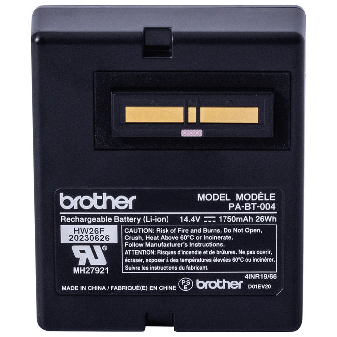 Brother Batteria Ioni di Litio 1750mAh per Stampanti Etichette TD-2320D TD-2350D TD-2350DSA