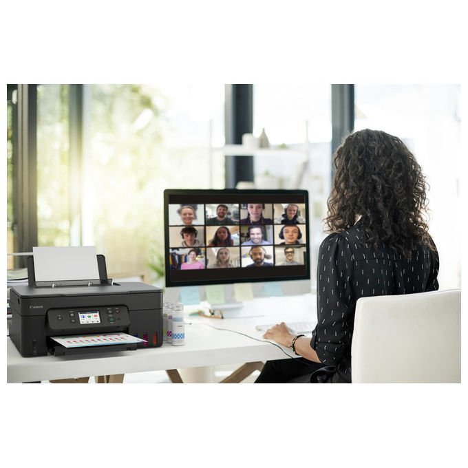 Canon, PIXMA G3590, Stampante Multifunzione, Getto d'Inchiostro, A4, Wi-Fi, Nero
