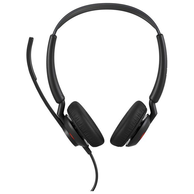 Jabra, Cuffie Cablate con Microfono, Engage 50 II, USB-C, Stereo, Nero, Ufficio