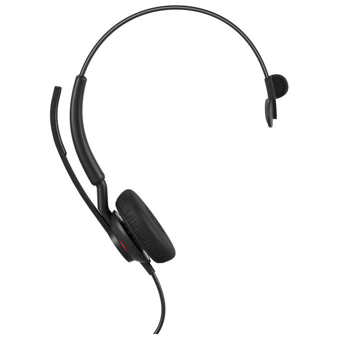 Jabra, Cuffie Mono Cablate, Engage 50 II UC, USB-C, Nero, Per Ufficio