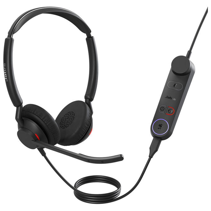 Jabra, Engage 50 II Cuffie, USB-C, Con Microfono, Cablato, Nero, Ufficio