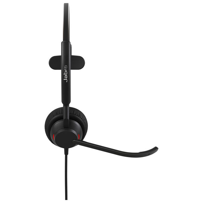 Jabra, Cuffie Mono Cablate Engage 40, USB-C-USB-A, Riduzione Rumore, Nero