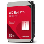 Western Digital, Red Pro WD260KFGX, Disco Rigido Interno, 26 TB, 7200 RPM, 3.5'', SATA III, NAS