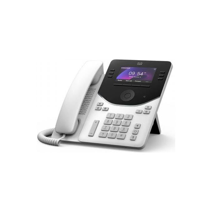 Cisco, Telefono VoIP, 130 Linee, Bianco, Desk Phone 9861 - Yeppon