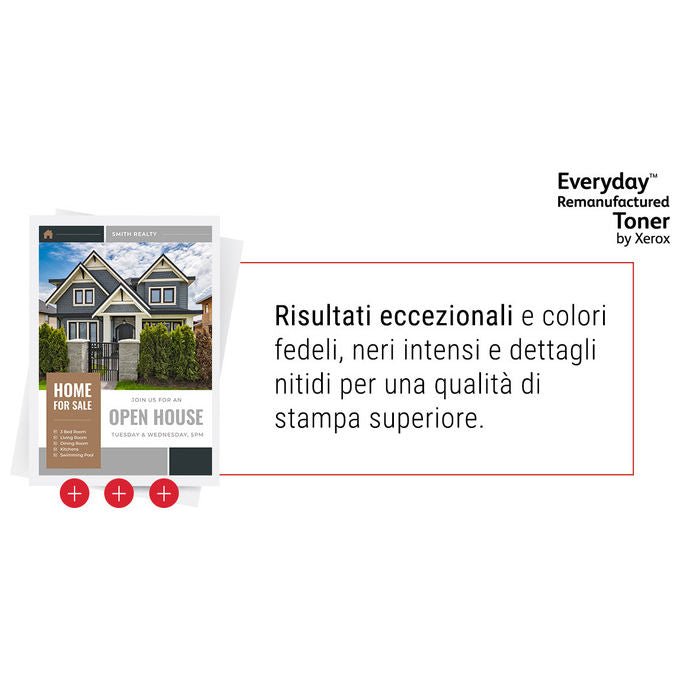 Xerox, Toner Riciclato Ciano, Compatibile con Canon C-EXV29, Capacita' Standard, 27000 Pagine