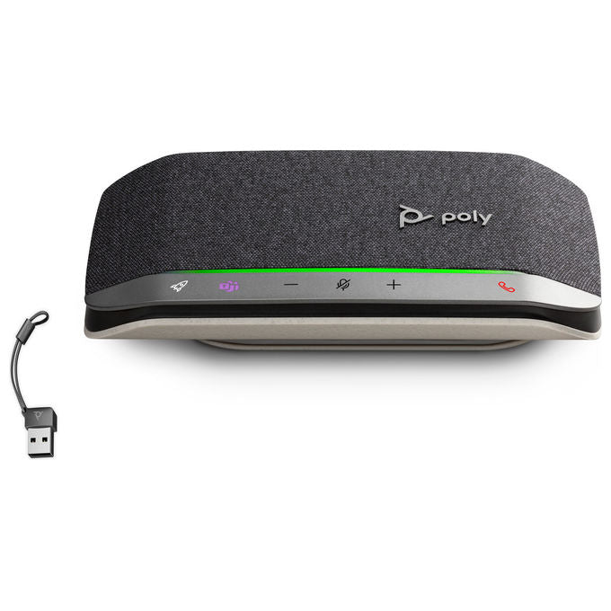 HP Poly, Speakerphone, Adattatore USB-C-A, Sync 20-M, Nero, Bluetooth, Ricarica Smartphone