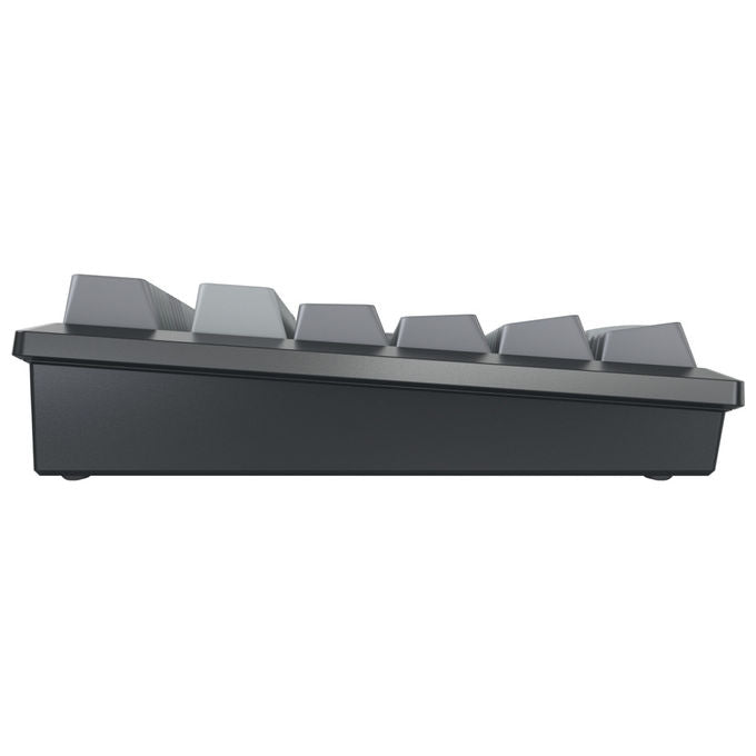 Cherry, Tastiera Meccanica Wireless, Compatta 75%, CHERRY MX2A Silent Red PBT, Nero Rame Grigio