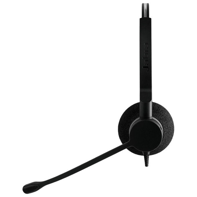 Jabra, Cuffie Binaurale, Archetto, Nero, Microfono con Cancellazione Rumore, Ufficio