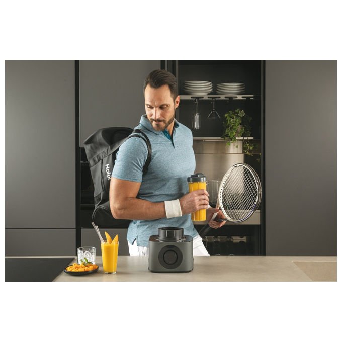 Haier, Frullatore da Tavolo, 2 L, Grigio Ossidiana, I-Master Serie 7 HBL7W5