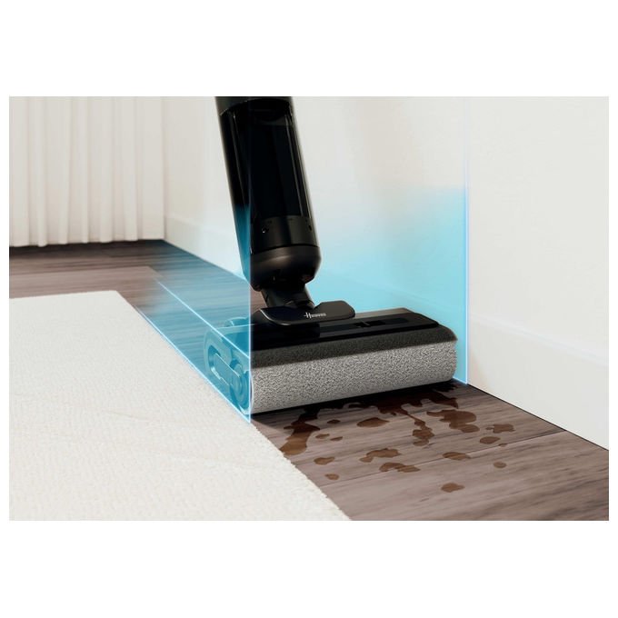 Hoover HW3Z00 011, Aspirapolvere Elettrica Senza Sacchetto, 0.55 L, 220 W, Nero