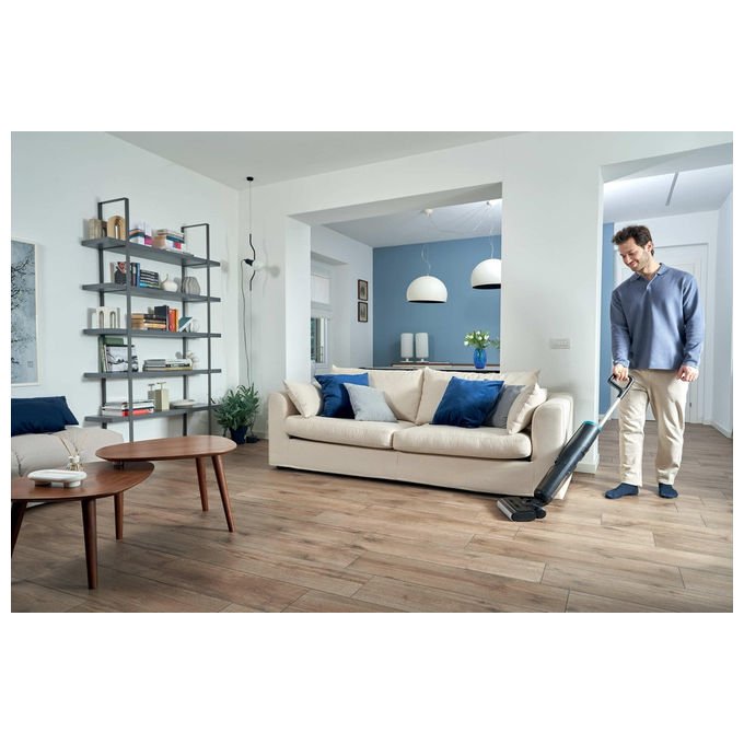 Hoover HW3Z00 011, Aspirapolvere Elettrica Senza Sacchetto, 0.55 L, 220 W, Nero