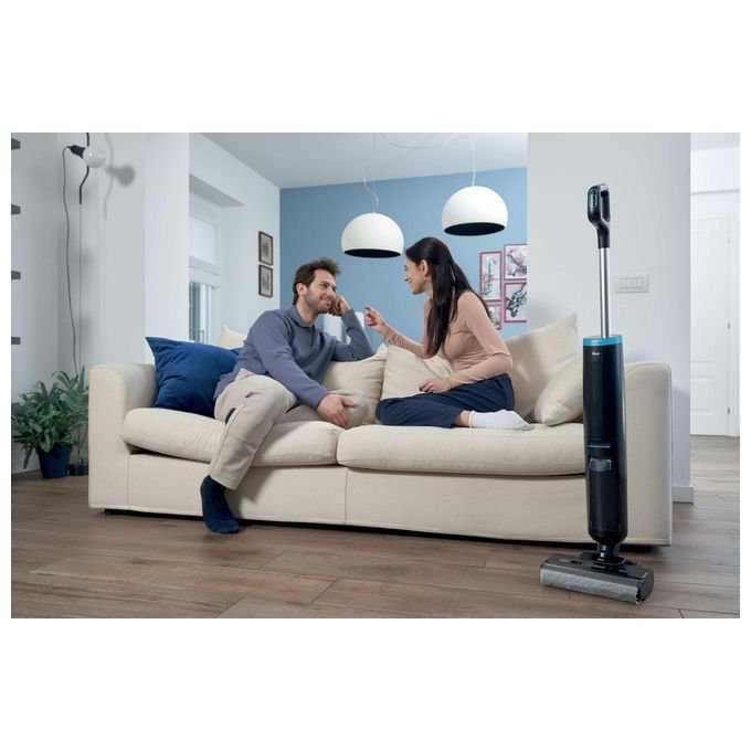 Hoover HW3Z00 011, Aspirapolvere Elettrica Senza Sacchetto, 0.55 L, 220 W, Nero