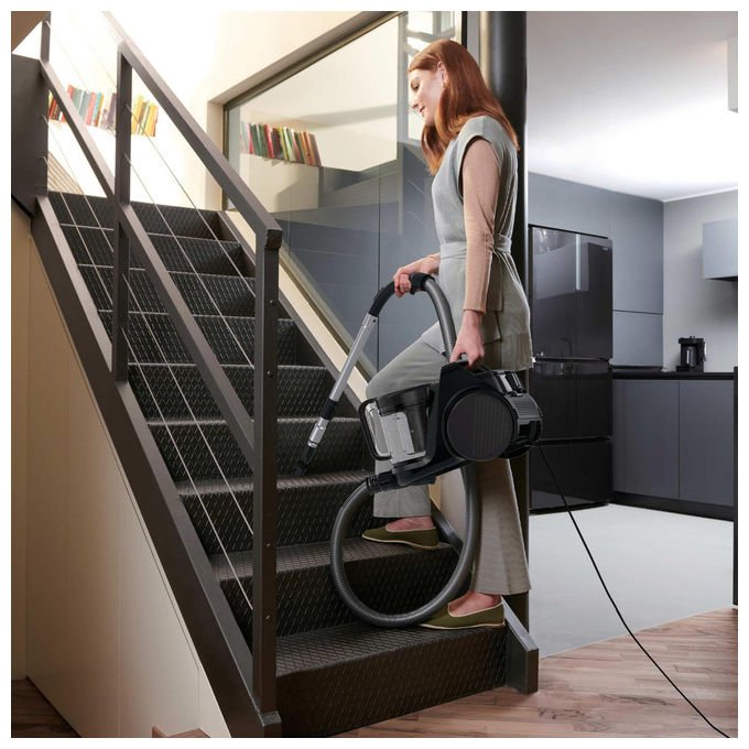 Hoover, Aspirapolvere senza sacco, Pavimenti duri e tappeti, Leggero, Compatto, Filtro EPA, HP2