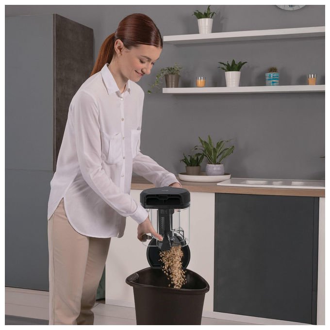 Hoover, Aspirapolvere senza sacco, Pavimenti duri e tappeti, Leggero, Compatto, Filtro EPA, HP2