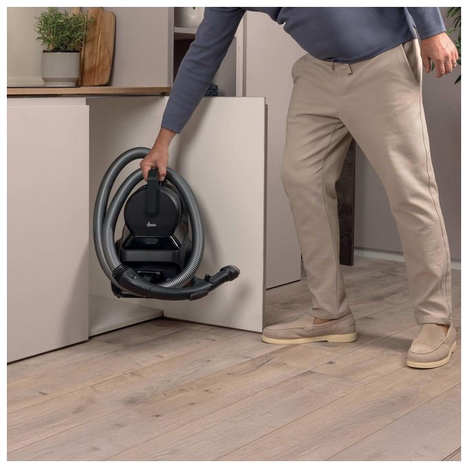 Hoover, Aspirapolvere senza sacco, Pavimenti duri e tappeti, Leggero, Compatto, Filtro EPA, HP2