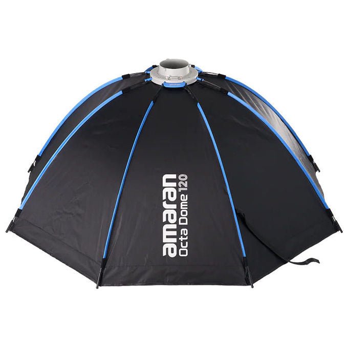 Amaran AM-6977162451039 Octa Dome 120 Softbox Ottagonale per Fotografia e Video con Montatura Bowens e Design a 8 Lati colore Nero