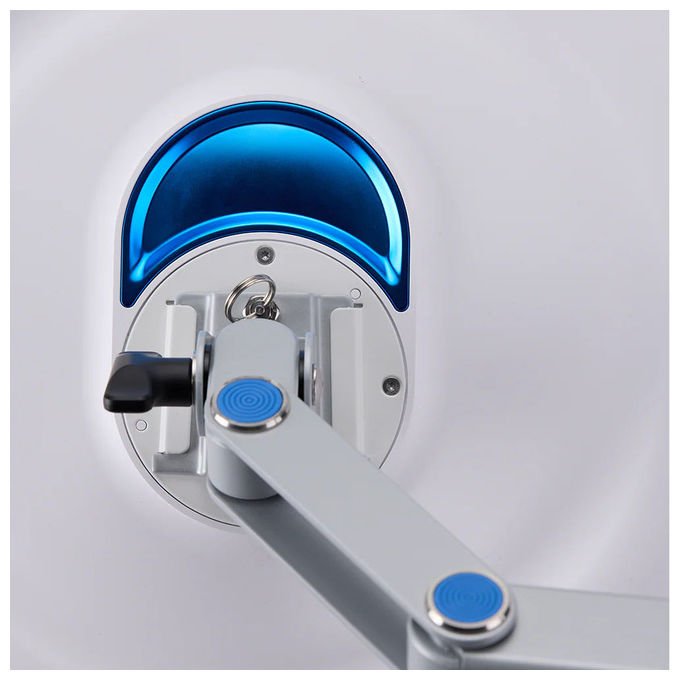 Amaran 6977162452418 Supporto e Treppiede per Illuminazione con Effetti Speciali 3 Sezioni Altezza Massima 100 cm Peso 2,55 Kg colore Argento