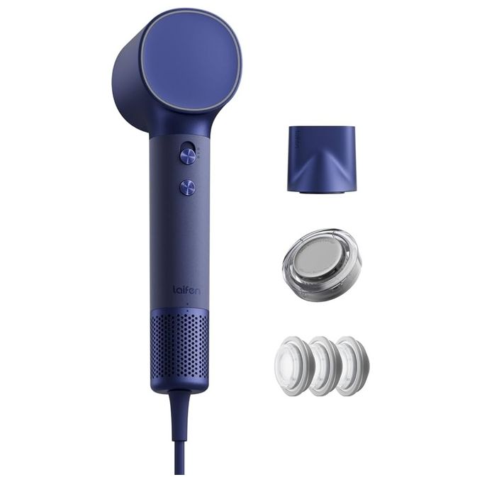 Laifen NEO SPECIAL Asciugacapelli 1500 W Motore Brushless Trifase 2 Velocita' 5 Temperature Diffusore incluso Ionizzazione colore Nero