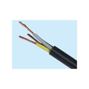 Bricodea, Cavo Elettrico Similgomma, 3x1,5 mmq, Nero, 100 m - Yeppon