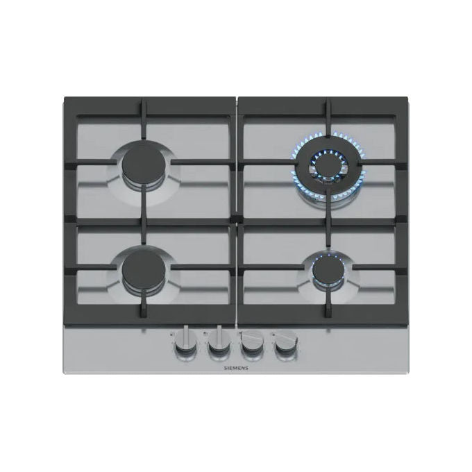 Siemens, Piano Cottura a Gas, 60 cm, Nero Acciaio Inox, EC6A5HI90 - Yeppon