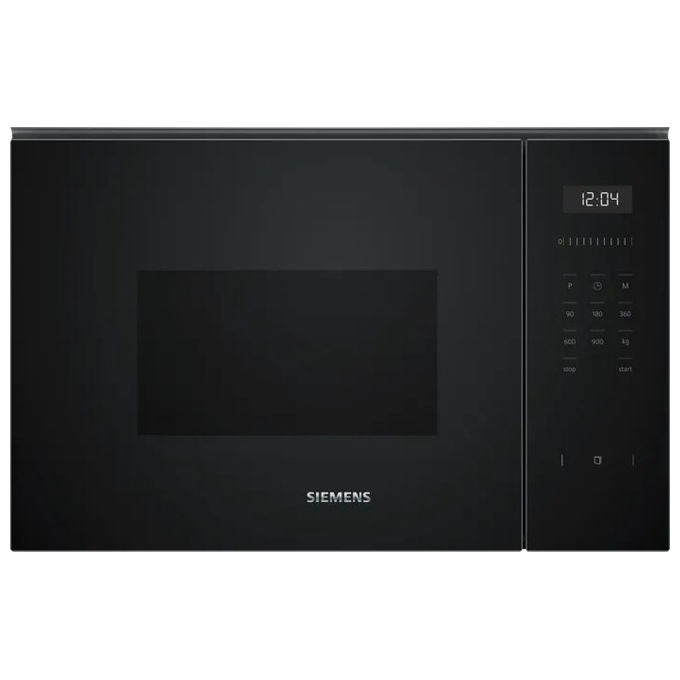 Siemens iQ500 BF555LMB1, Microonde da Incasso, 25 L, 900 W, Nero - Yeppon