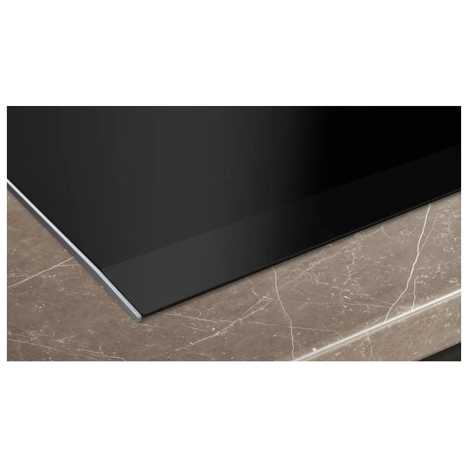 Siemens iQ700 EX675HXC1, Piano Cottura a Induzione, 60 cm, Vetroceramica Nero, FlexInduction