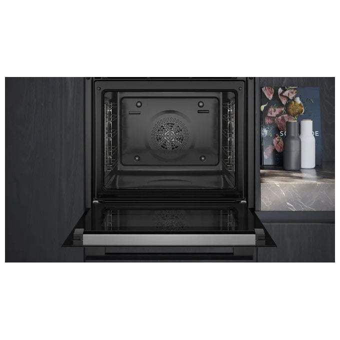 Siemens, Forno iQ300 HB272ABS3, 71 L, Acciaio Inox, Da Incasso, Multifunzione, Pirolitico - Yeppon