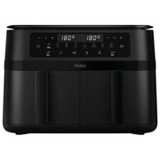 Haier, Friggitrice ad Aria Calda, 11.5 L, Doppia, 3000 W, HAF3AD 011, Nero