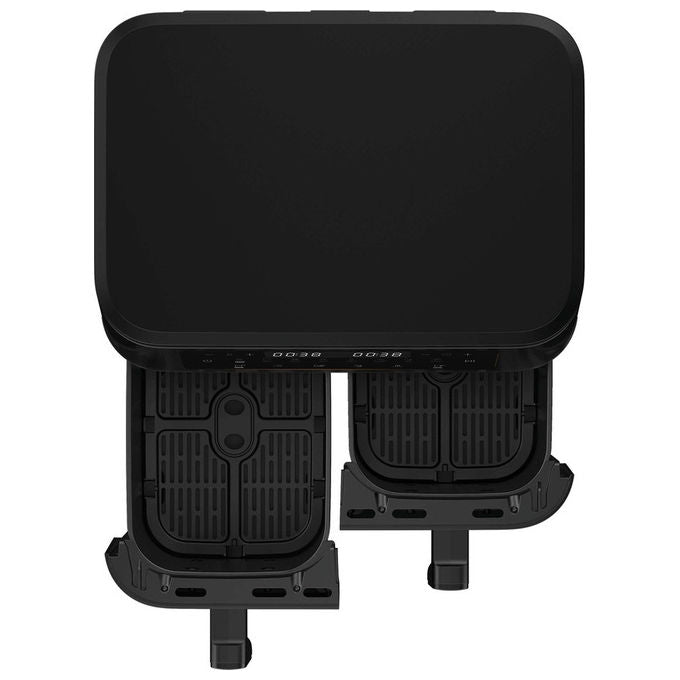 Haier, Friggitrice ad Aria Calda, 11.5 L, Doppia, 3000 W, HAF3AD 011, Nero