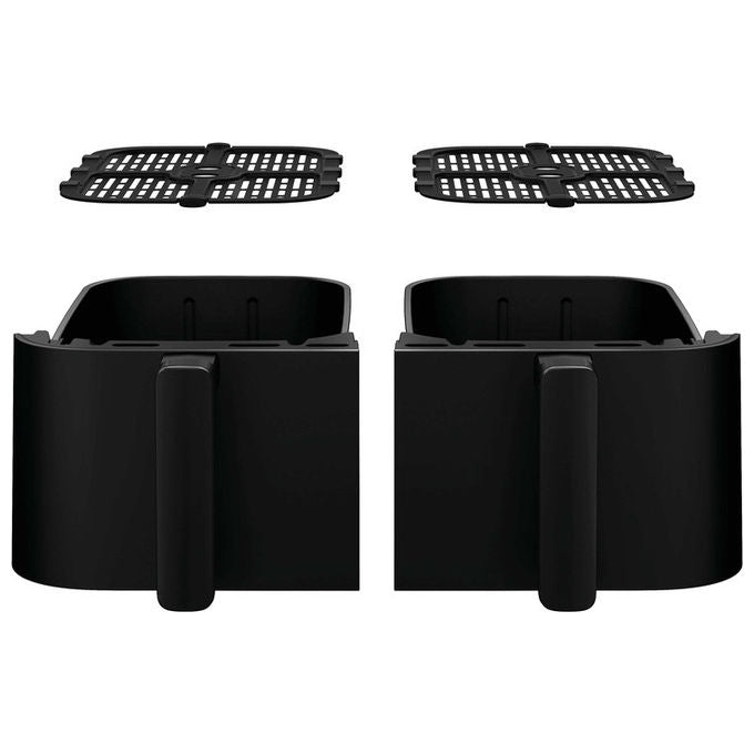 Haier, Friggitrice ad Aria Calda, 11.5 L, Doppia, 3000 W, HAF3AD 011, Nero