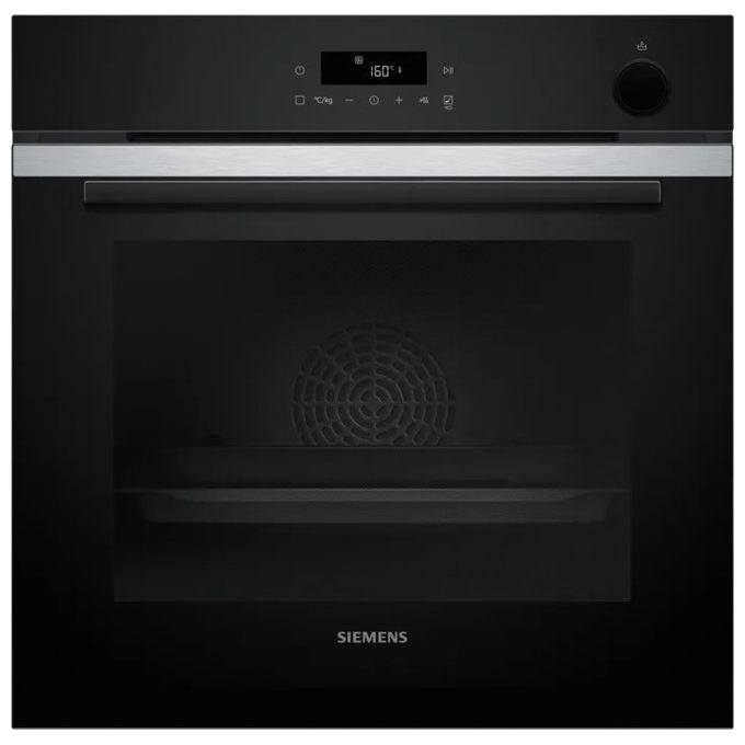 Siemens, Forno iQ300 HR272GES3, 71 L, Acciaio Inox, Multifunzione, Impulsi di Vapore, Pirolitico - Yeppon