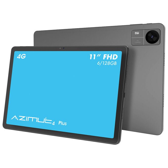Mediacom SmartPad Azimut 4 PLUS, 128 GB, 6 GB RAM, 10.9'', 4G LTE, Android 15, Nero - Yeppon