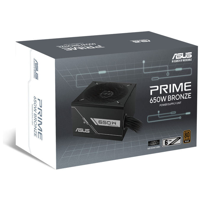 Asus, Alimentatore per Computer, 650W, 80+ Bronze, Nero - Yeppon