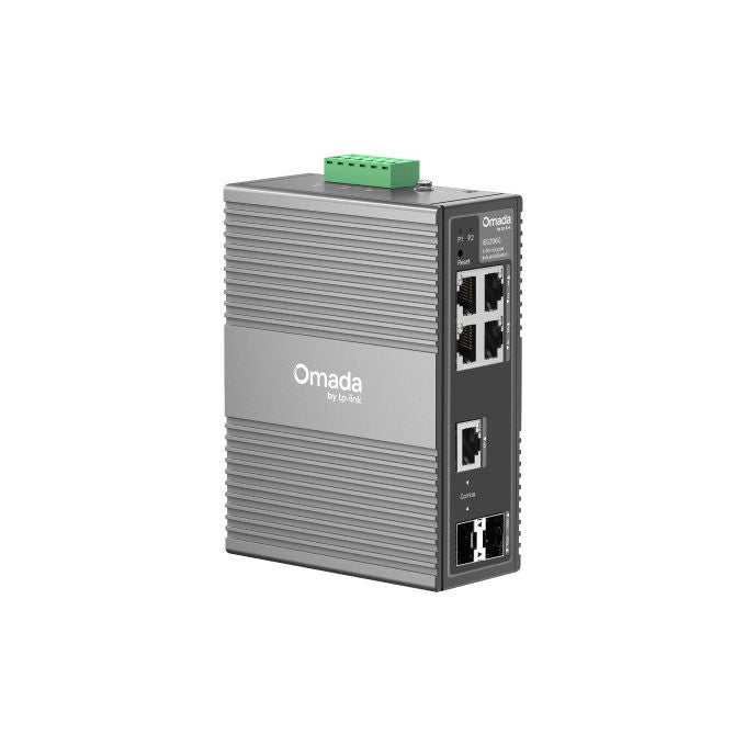 Tp - Link, Switch di rete gestito, Omada IES206G, Gigabit Ethernet, 6 porte, Nero - Yeppon