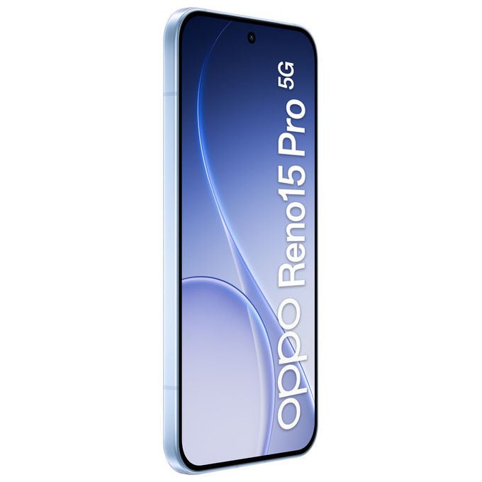Oppo, Reno15 Pro 5G AI Smartphone, Tripla fotocamera 200MP, 12GB RAM, 512GB ROM, Aurora Blue