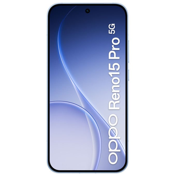 Oppo, Reno15 Pro 5G AI Smartphone, Tripla fotocamera 200MP, 12GB RAM, 512GB ROM, Aurora Blue