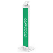 Compulocks, Supporto Tablet-UMPC, Passivo, Bianco, Da Pavimento, Per Interno
