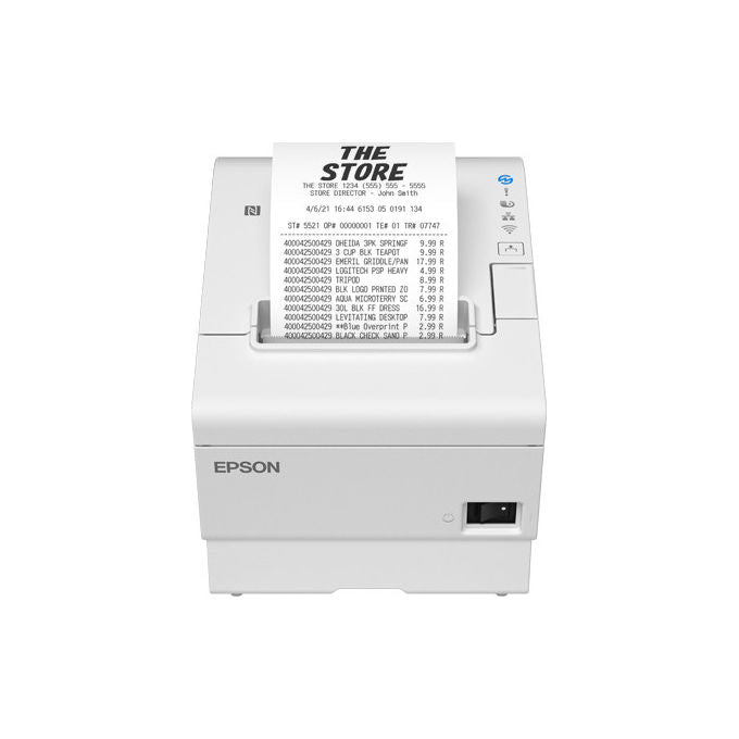 Epson, Stampante Termica POS TM - T88VII, USB, Ethernet, Seriale, Bianca - Yeppon