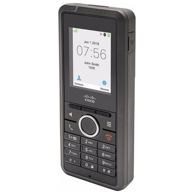 Cisco, Cornetta 6825, Charcoal, DECT, per Stazione Base IP DECT 210 - Yeppon