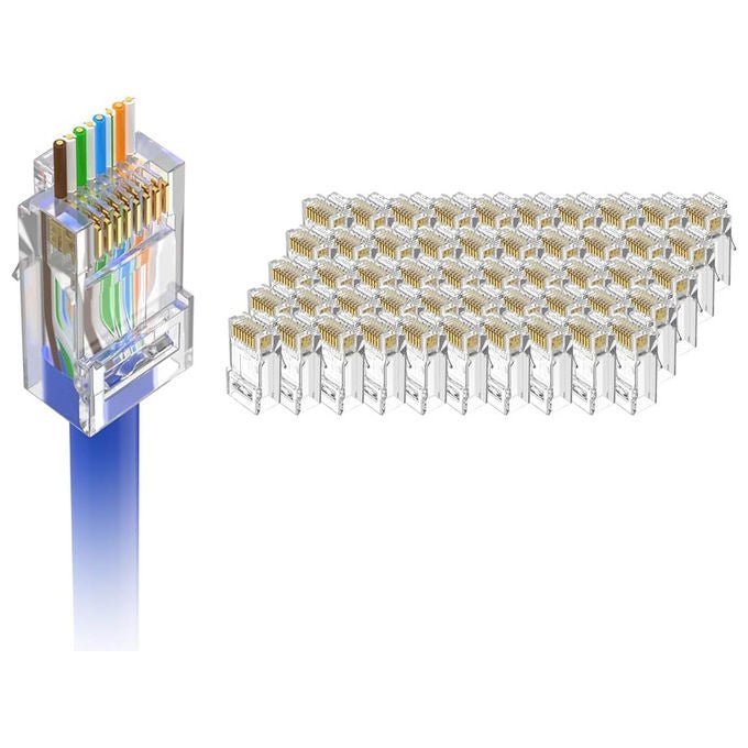 Cisco, Ghiandola RJ45, Per cablaggio Cat 6 - 6A, Confezione da 5 - Yeppon