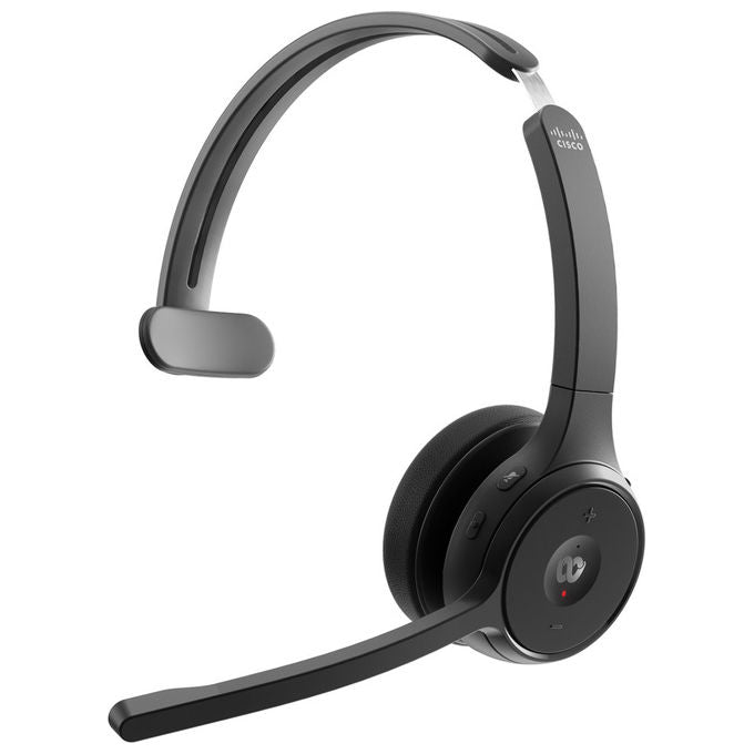 Cisco, Cuffia Mono Over - Ear, HS - WL - 721 - BUNA - C, Bluetooth 5.0, Certificata Webex, Nero - Yeppon