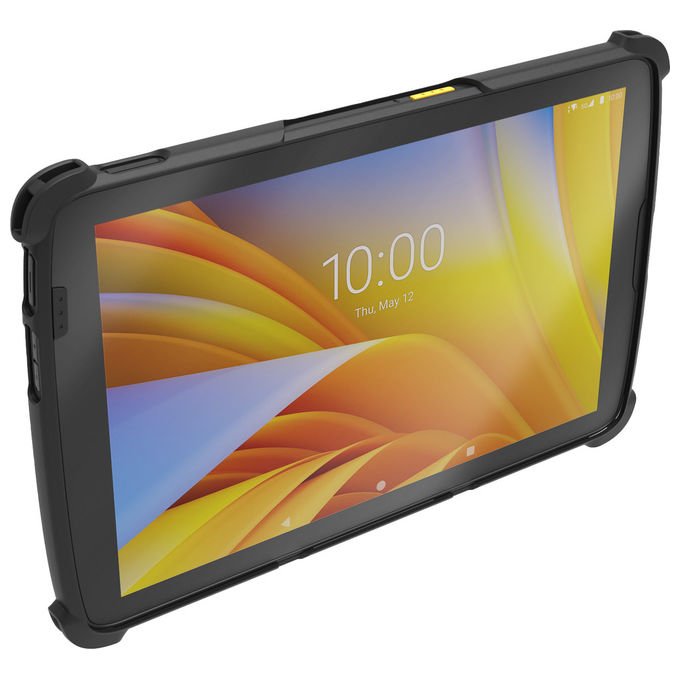Infocase, Cover Paraurti Nera per Tablet 8'', Compatibile Zebra ET40-45
