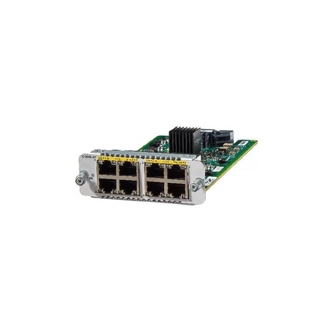 Cisco, Processore di Interfaccia, Modulo di Rete Switch GE 8 Porte, C - NIM - 8T - Yeppon