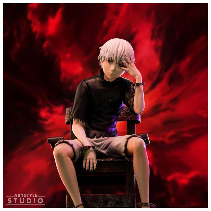 ABYstyle, Action Figure Tokyo Ghoul Ken Kaneki, Scala 1:10, PVC, Statuetta da collezione