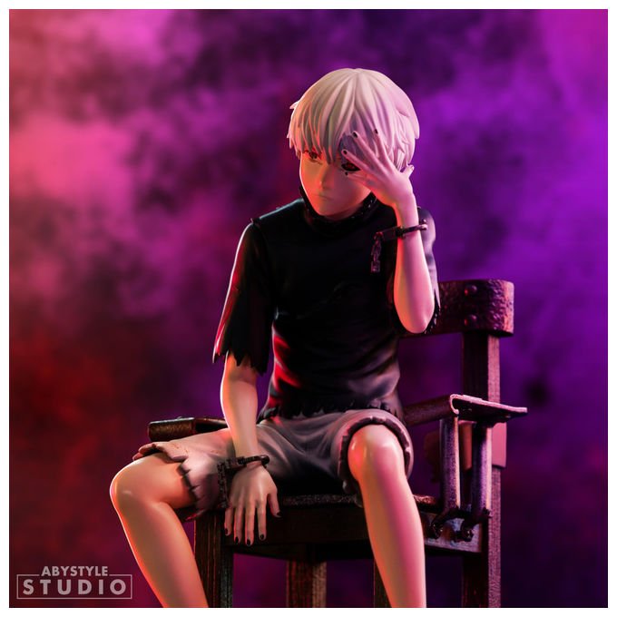 ABYstyle, Action Figure Tokyo Ghoul Ken Kaneki, Scala 1:10, PVC, Statuetta da collezione