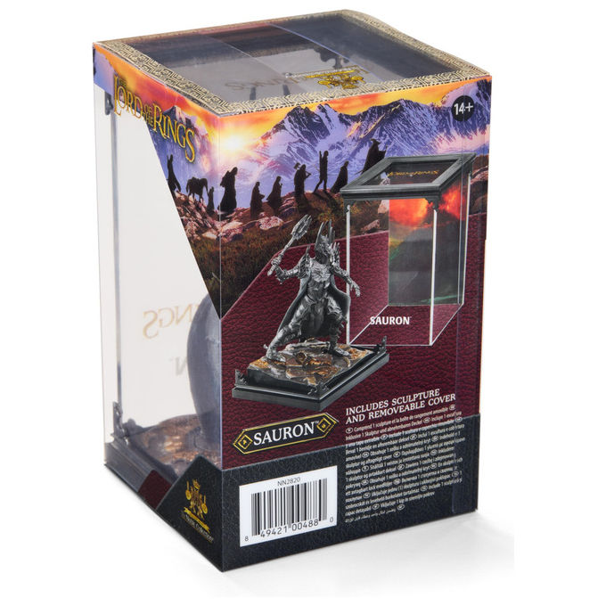 Noble Collection, Statua Sauron Il Signore degli Anelli, Diorama, 17 cm
