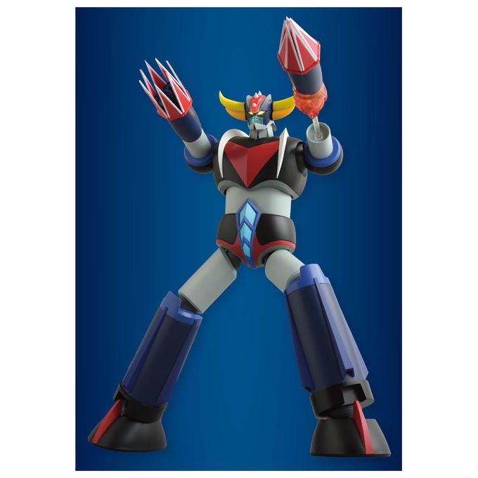 Evolution Toy, Action Figure Gigante Grendizer, Versione Colorazione Originale, 50 cm, Pvc Abs
