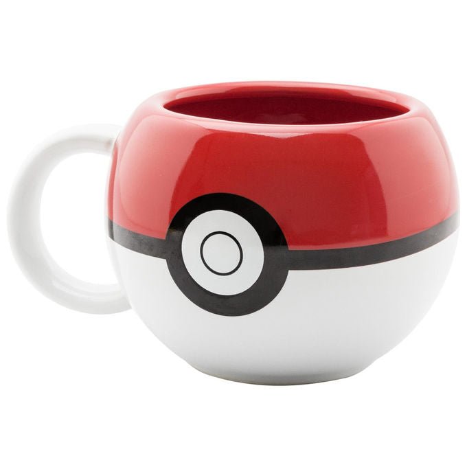 Abystyle, Tazza 3D, Pokémon Pokéball, 500 ml, Ceramica, Prodotto Ufficiale